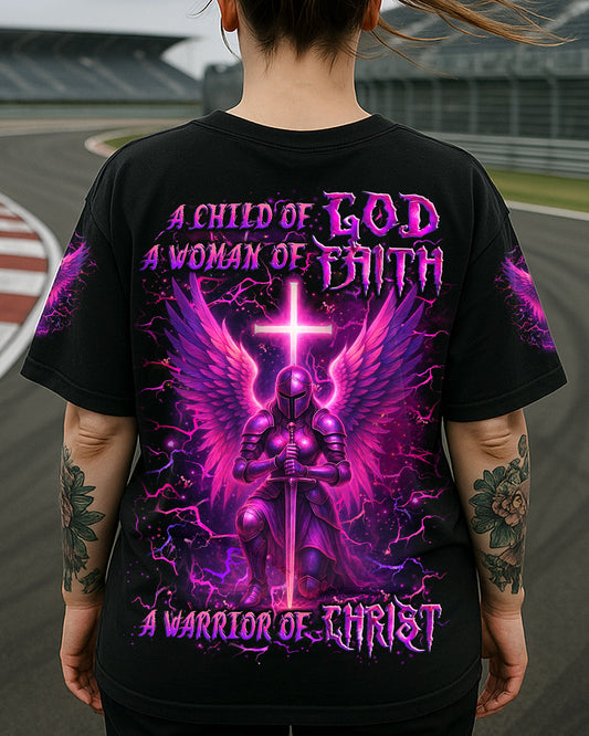 A Child Of God A Woman Of Faith Women's All Over Print Shirt - Yhlt1505251