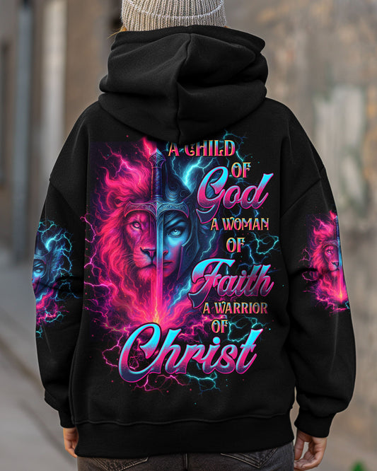 A Child Of God A Woman Of Faith Women's All Over Print Shirt -  Tltw2306253