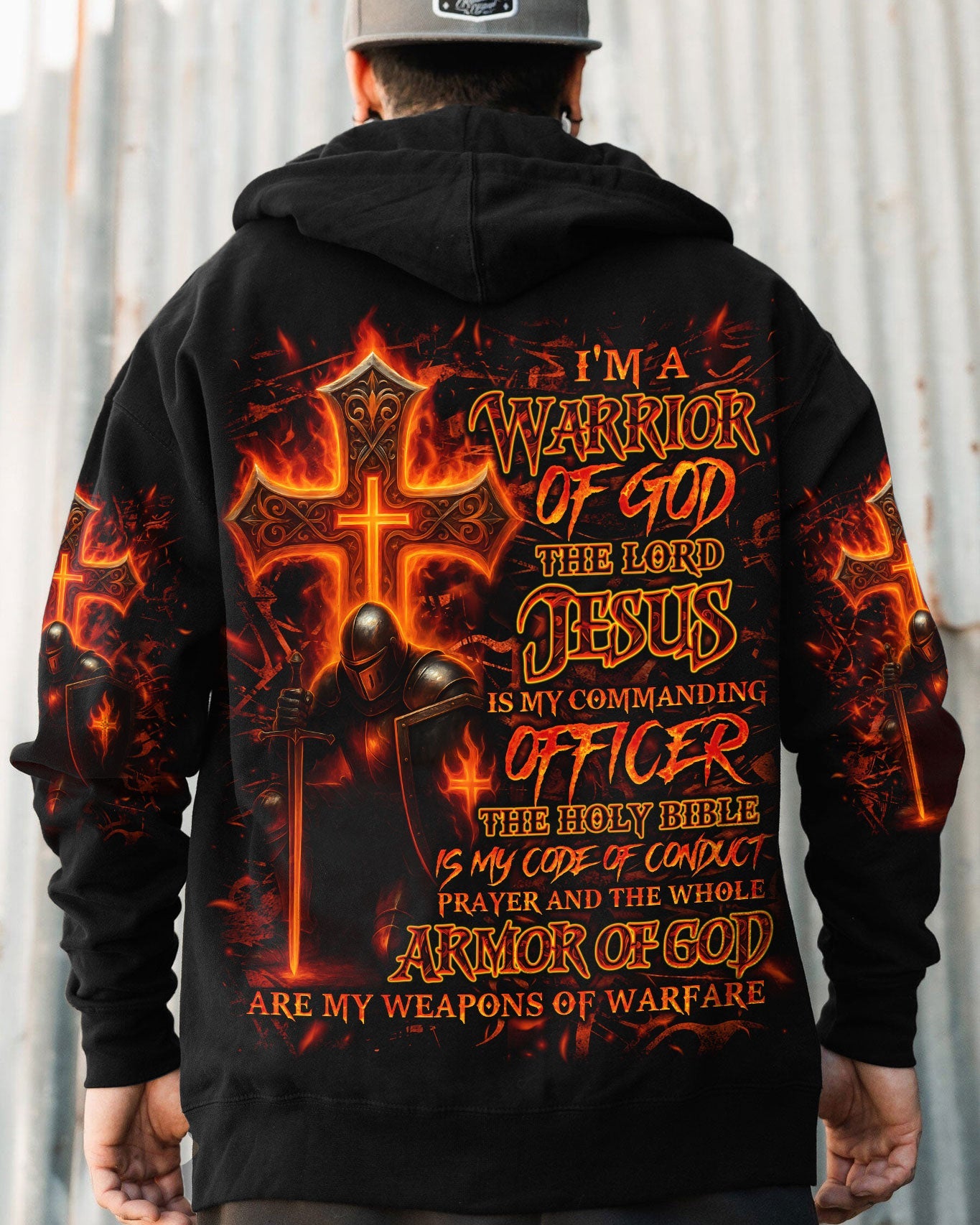 I'm A Warrior Of God Men's All Over Print Shirt  - Tlno1406253