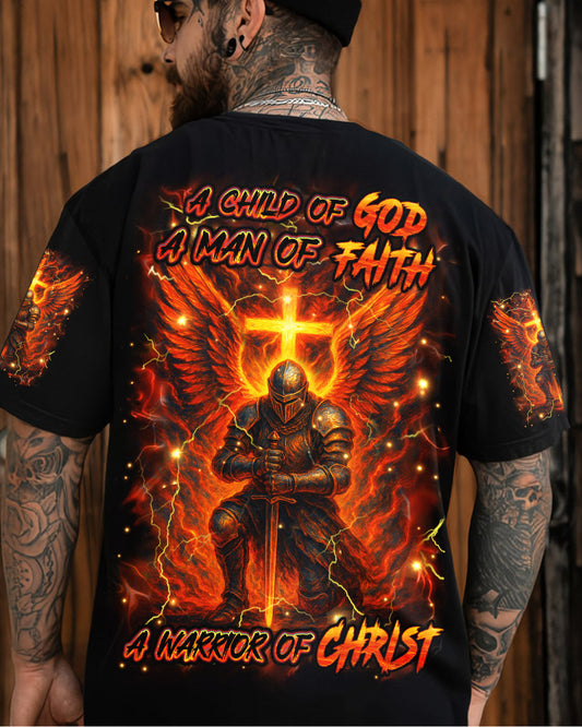 A Warrior Of Christ Men's All Over Print Shirt - Yhhn0905254