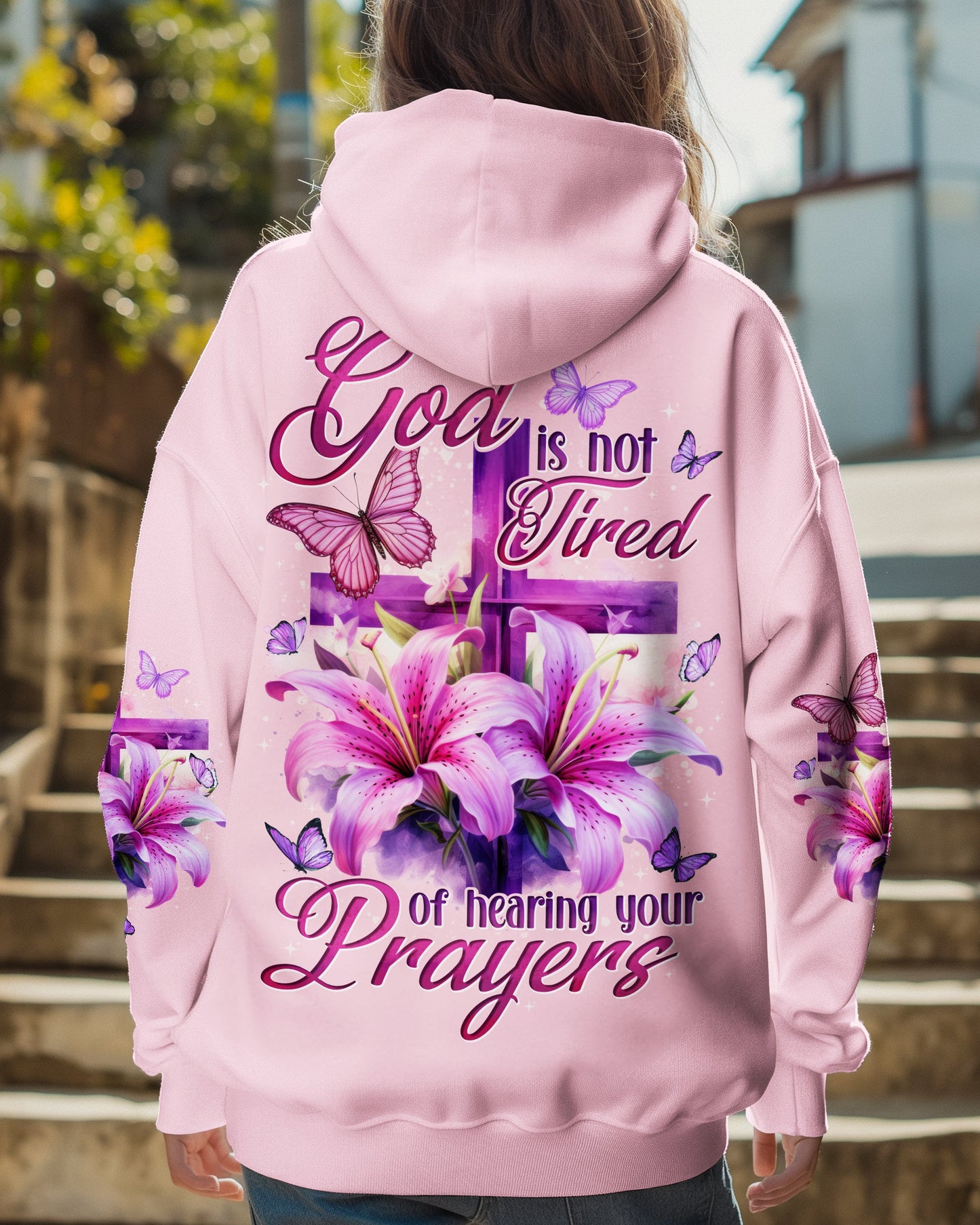 God Is Not Tired Of Hearing Your Prayers Women's All Over Print Shirt - Tytd0906251