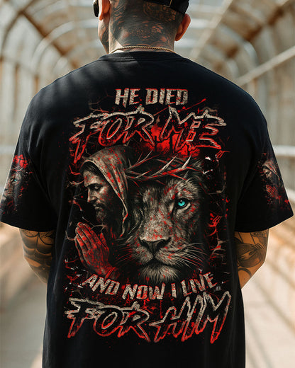 He Died For Me Men's All Over Print Shirt - Yhhn2306252