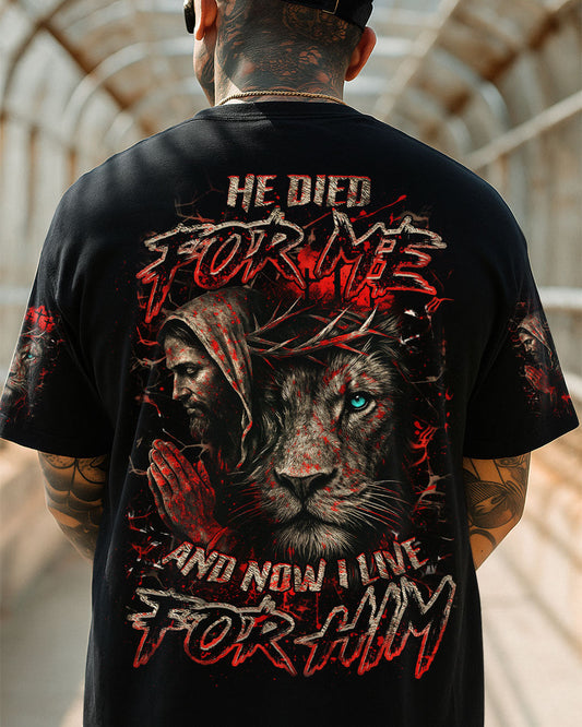 He Died For Me Men's All Over Print Shirt - Yhhn2306252
