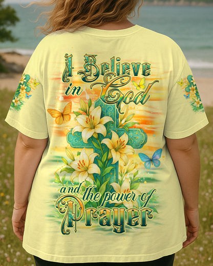 I Believe In God Women's All Over Print Shirt - Yhdu0406254