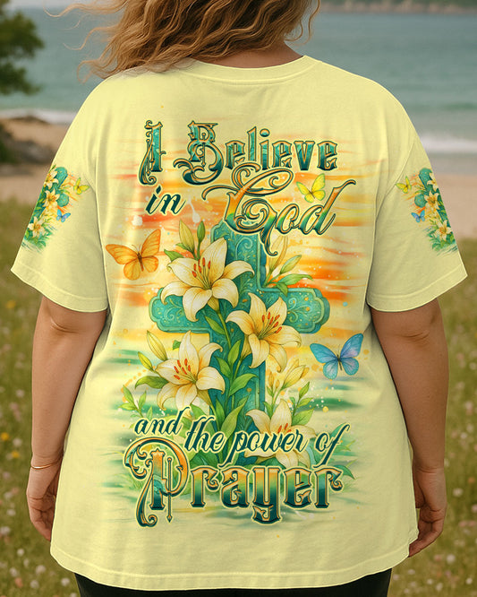 I Believe In God Women's All Over Print Shirt - Yhdu0406254