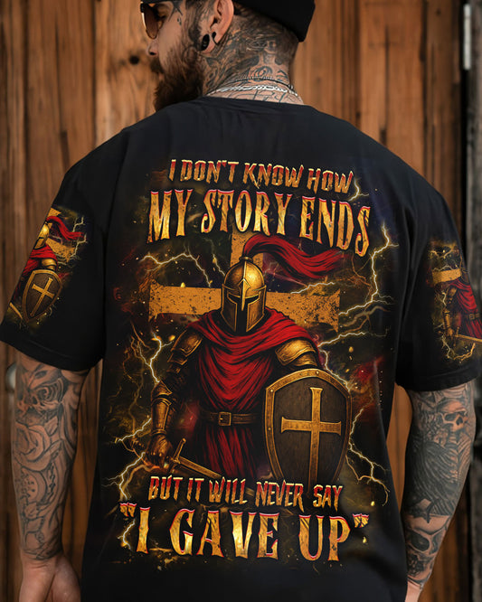 I Don't Know How My Story Ends Warrior Men's All Over Print Shirt - Yhhn0406254