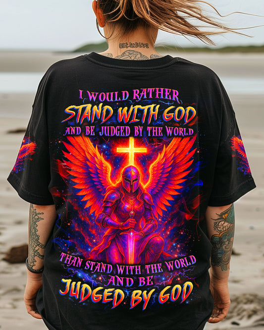 I Would Rather Stand With God Women's All Over Print Shirt - Yhlt0905254