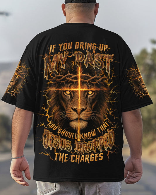 Jesus Dropped The Charges Lion Men's All Over Print Shirt - Yhln3005253
