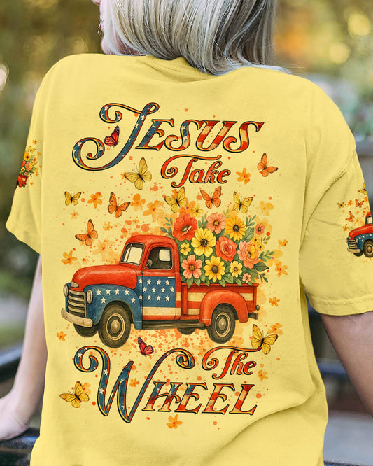 Jesus Take The Wheel Women's All Over Print Shirt - Yhlt1206254