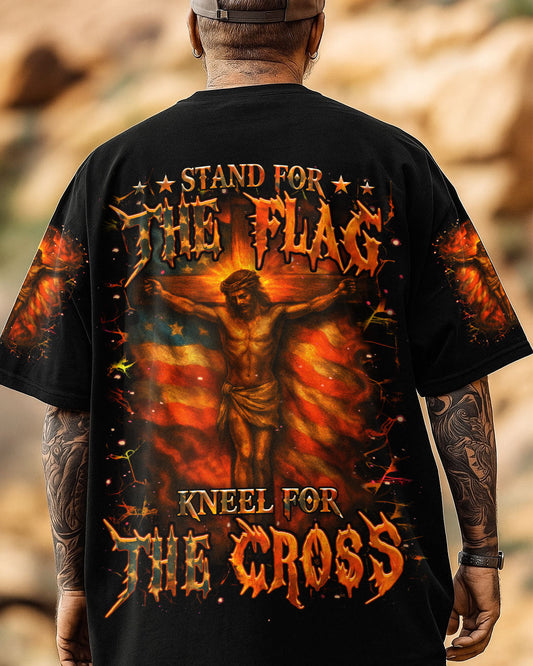 Stand For The Flag Kneel For The Cross Men's All Over Print Shirt - Yhhn1806252