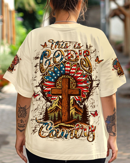 This Is God's Country Women's All Over Print Shirt - Yhlt1606252