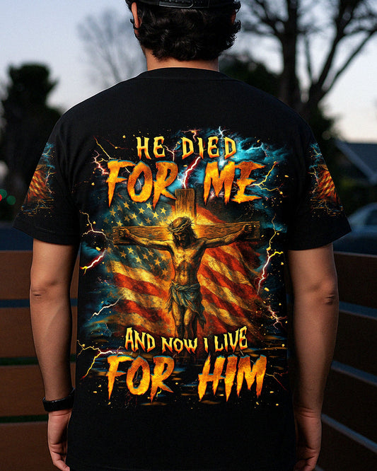 He Died For Me Men's All Over Print Shirt  - Tlnt1905252