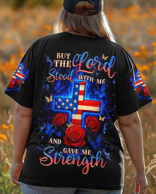 Lord Stood With Me Women's All Over Print Shirt - Tlnz2605254