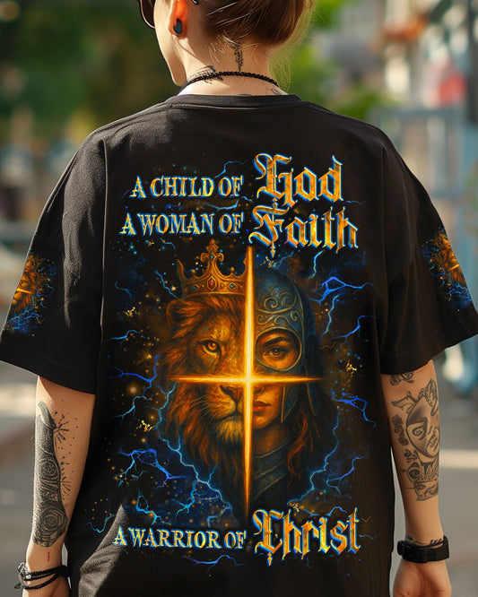 A Child Of God A Woman Of Faith Women's All Over Print Shirt - Yhlt0505251