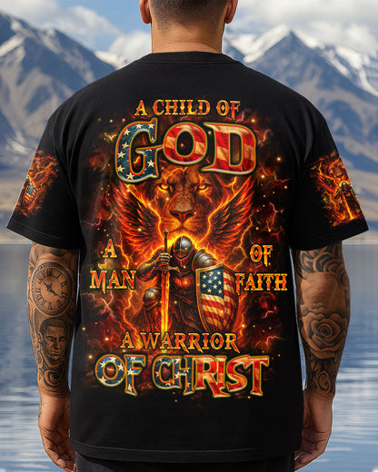 A Warrior Of Christ Men's All Over Print Shirt - Yhhn3005253