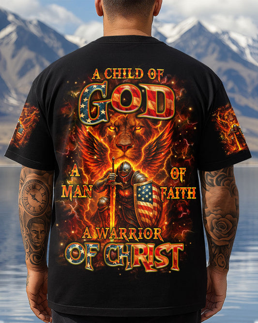 A Warrior Of Christ Men's All Over Print Shirt - Yhhn3005253