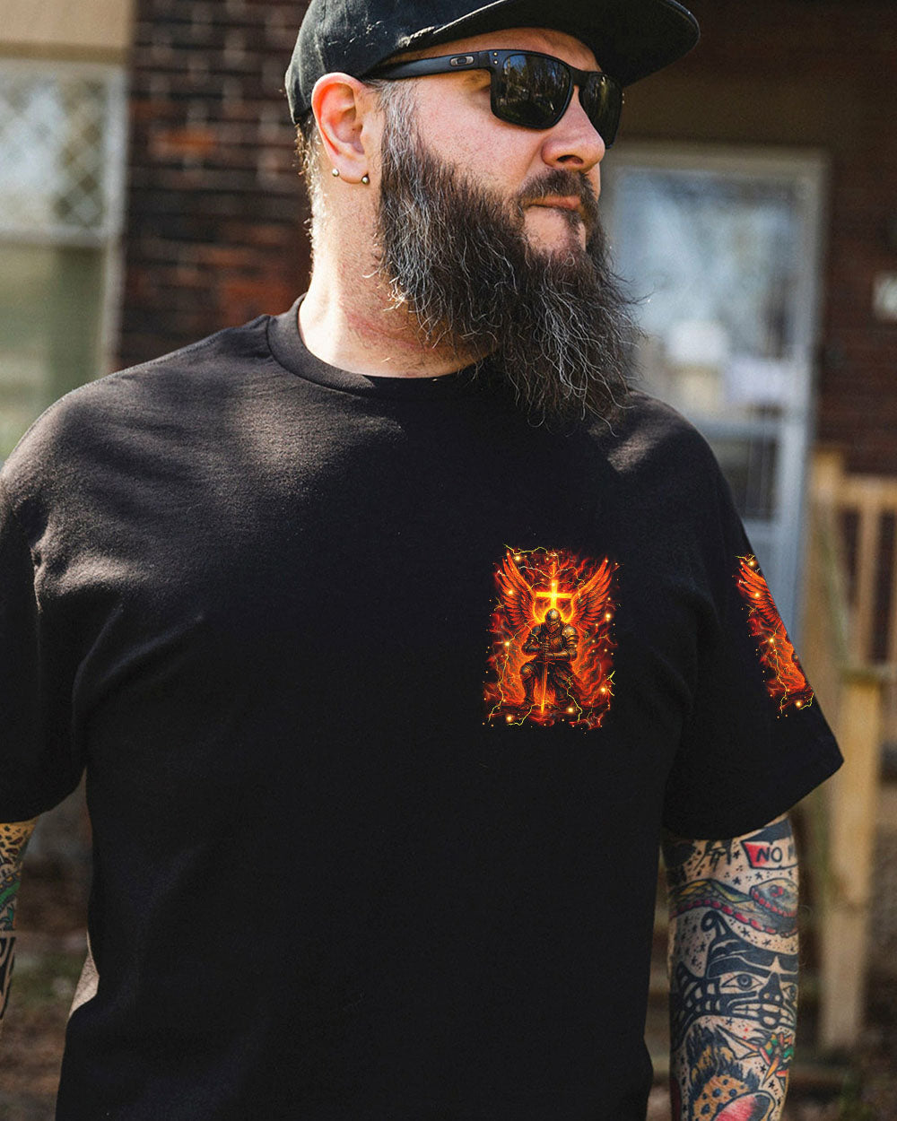 A Warrior Of Christ Men's All Over Print Shirt - Yhhn0905254