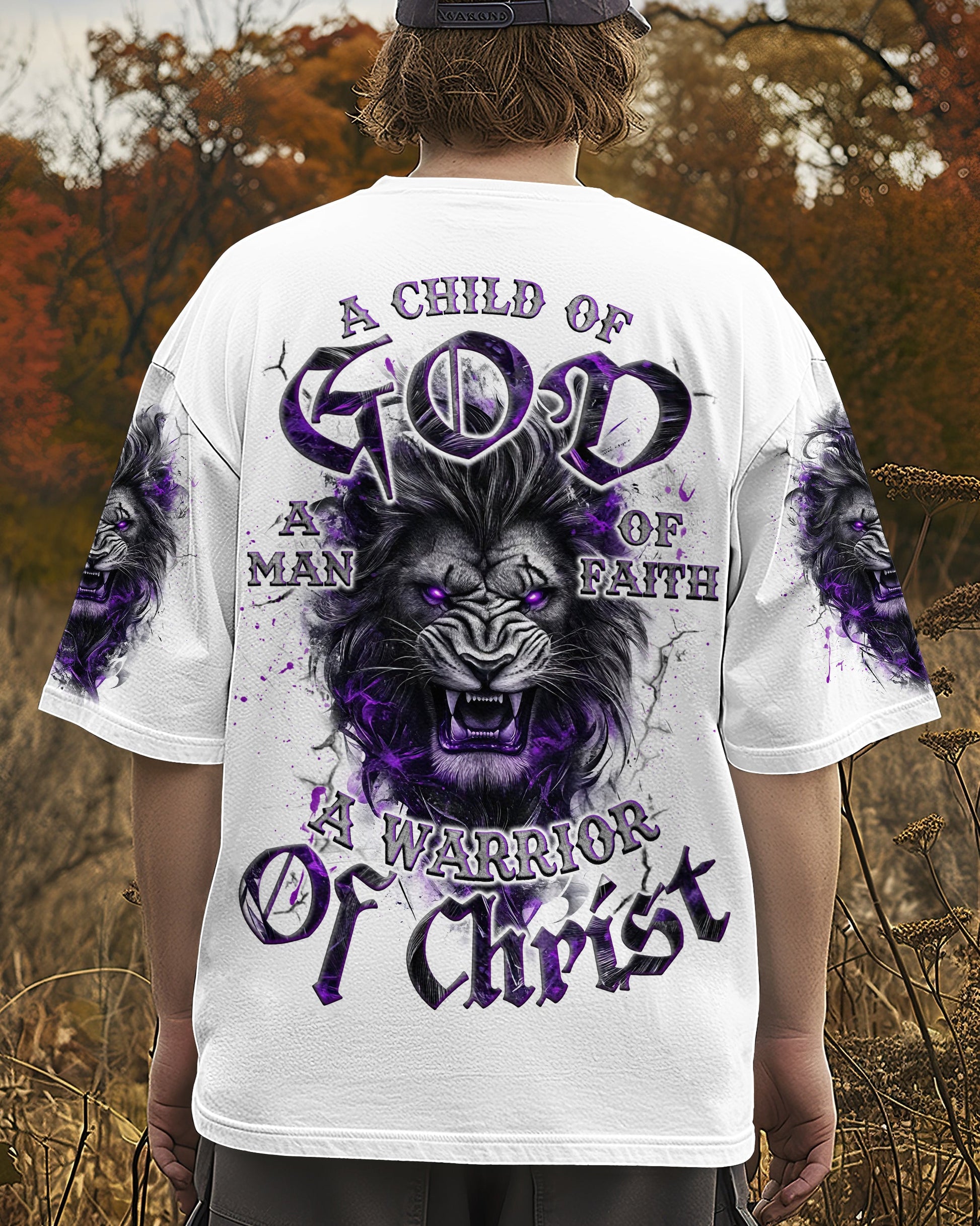 A Warrior Of Christ Lion Men's All Over Print Shirt - Tyqy2803254