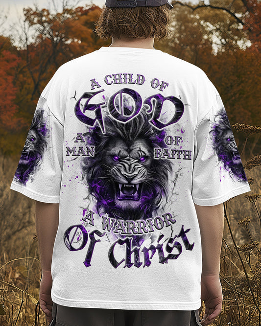 A Warrior Of Christ Lion Men's All Over Print Shirt - Tyqy2803254