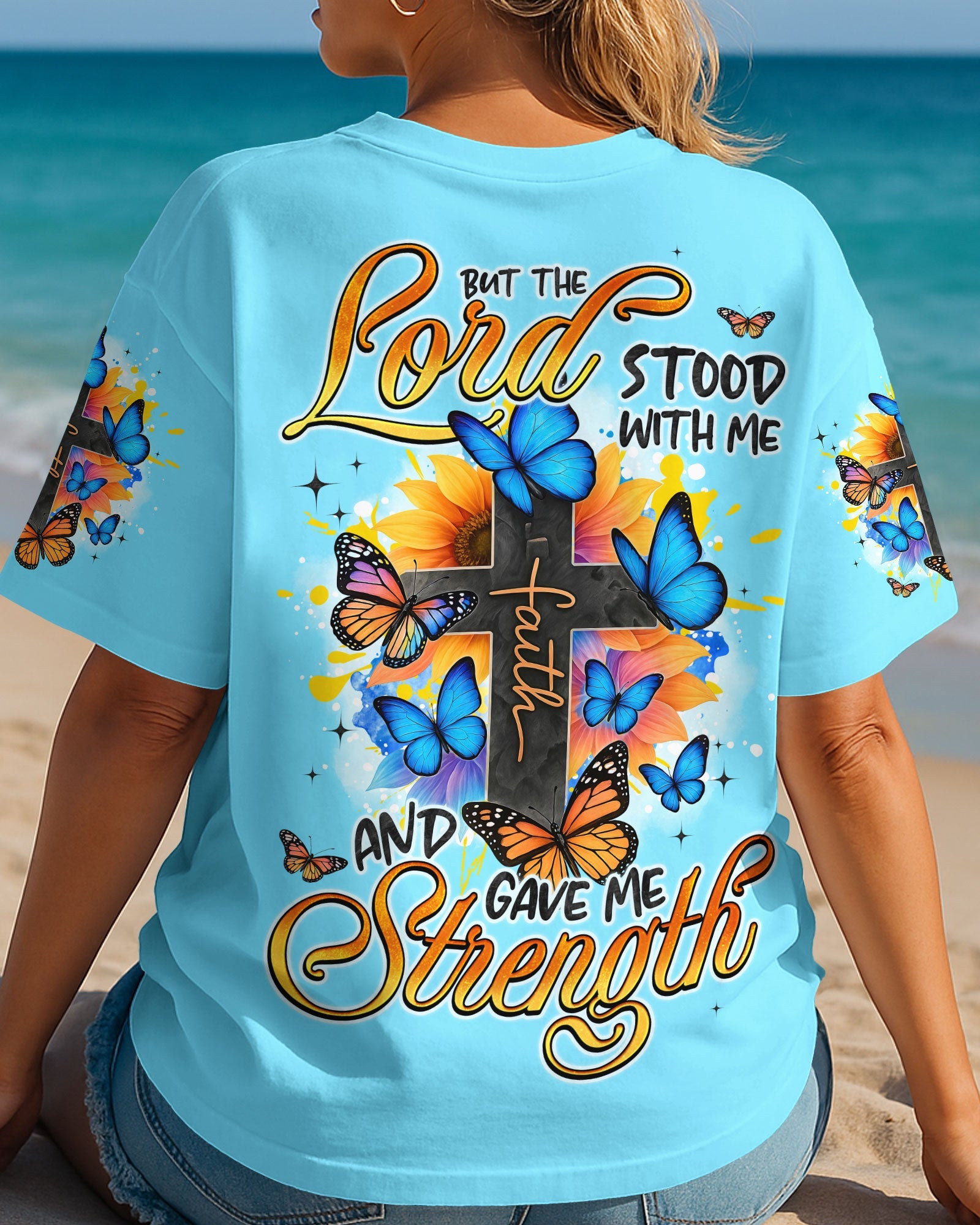 Lord Stood With Me Women's All Over Print Shirt - Tyqy1905254