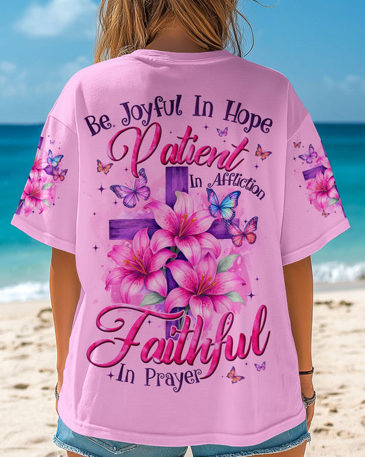 Faithful On Prayer Women's All Over Print Shirt - Tyqy0505252