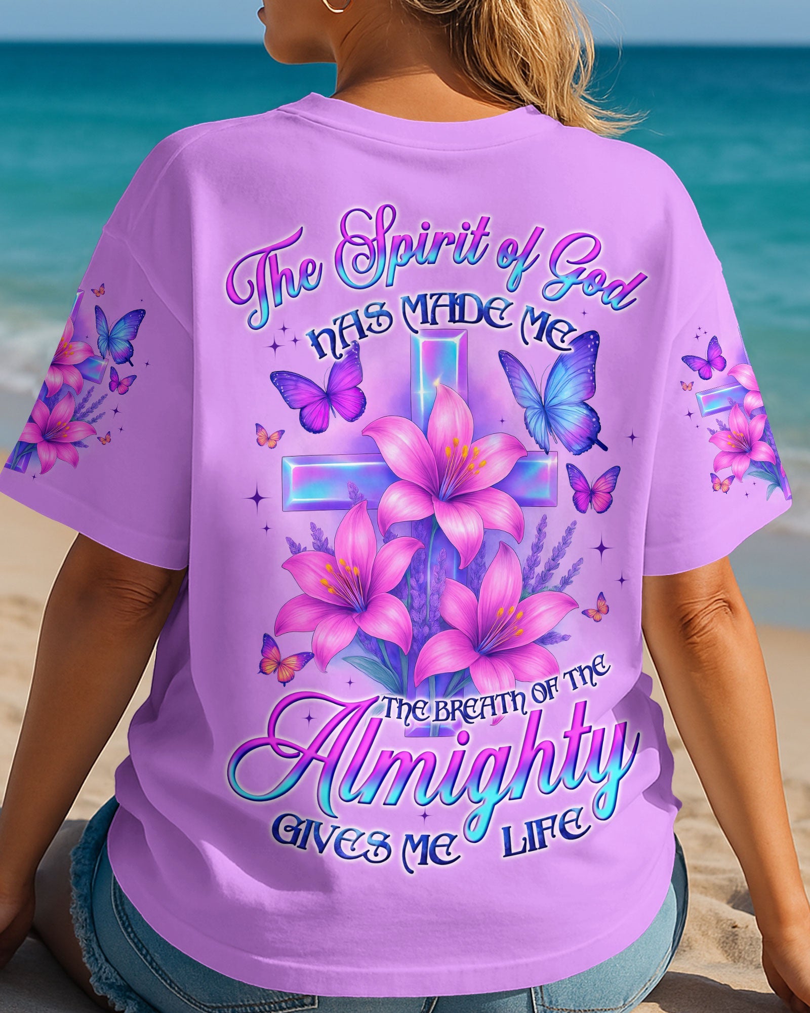 The Spirit Of God Has Made Me Women's All Over Print Shirt - Tyqy2604251
