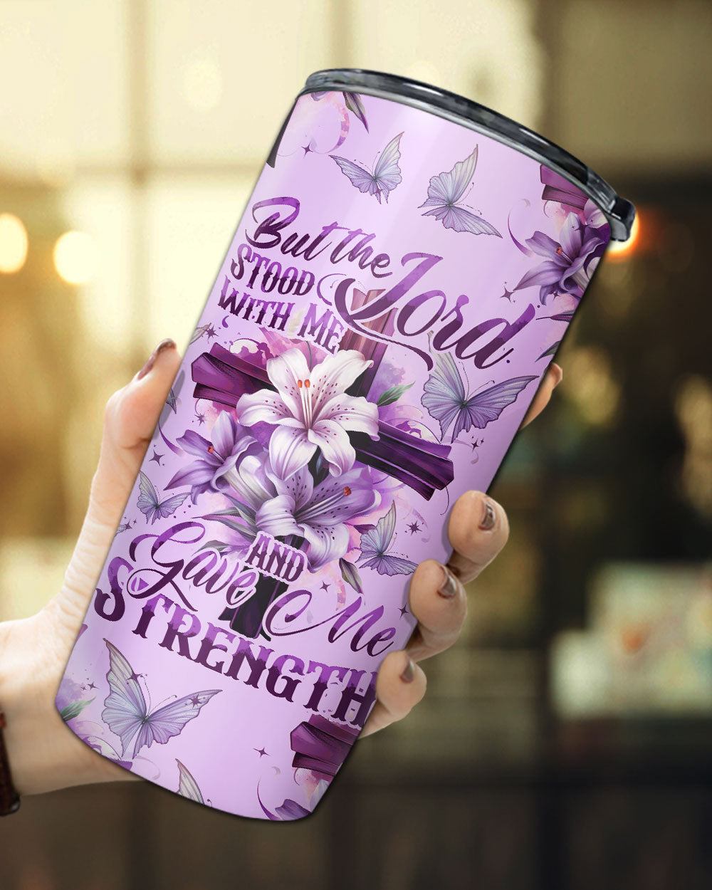Lord Stood With Me Tumbler - Tytd1008232