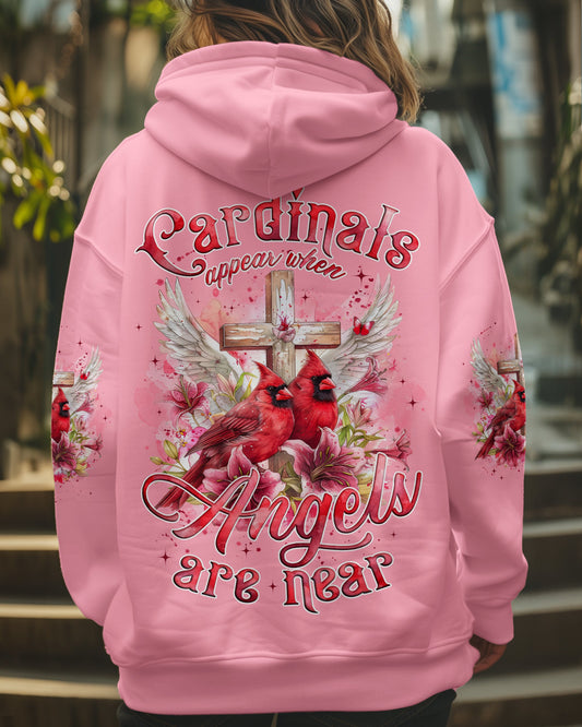 Cardinals Appear When Angels Are Near Women's All Over Print Shirt - Tyqy1806257
