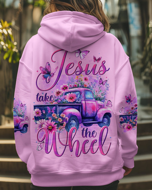 Jesus Take The Wheel Women's All Over Print Shirt - Tytd1806252