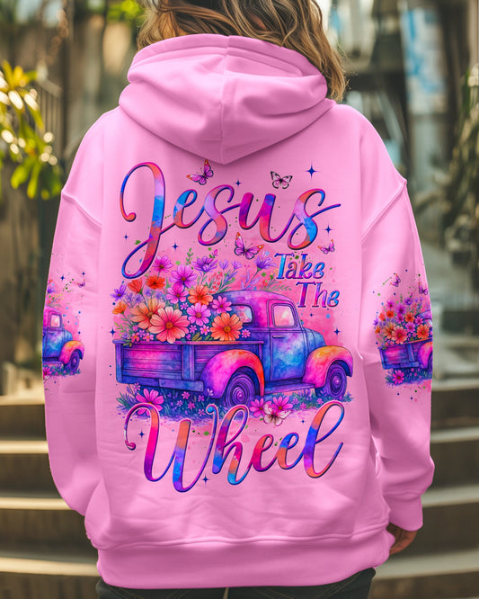 Jesus Take The Wheel Women's All Over Print Shirt - Tyqy2306251