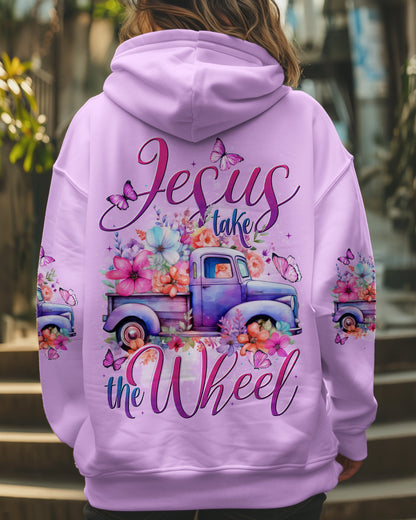Jesus Take The Wheel Women's All Over Print Shirt - Tytd1706251