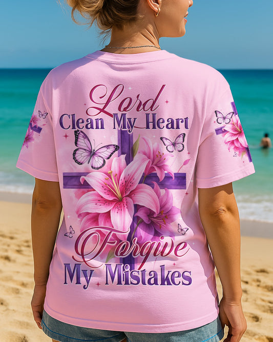 Lord Clean My Heart Women's All Over Print Shirt - Tytd0605251