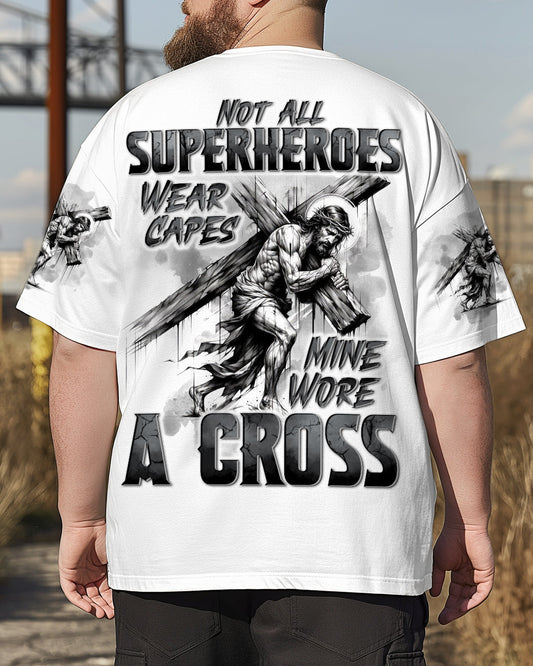 Not All Superheroes Wear Capes Men's All Over Print Shirt - Tytd1803251