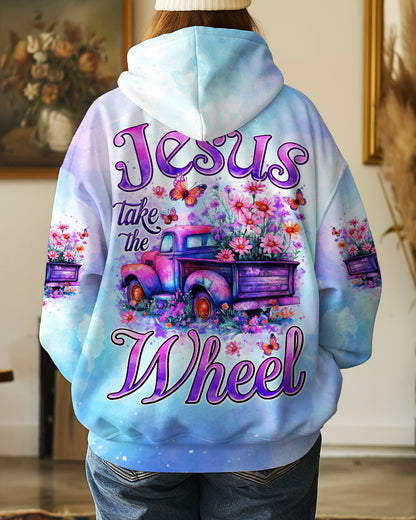 Jesus Take The Wheel Women's All Over Print Shirt - Tytm2306251