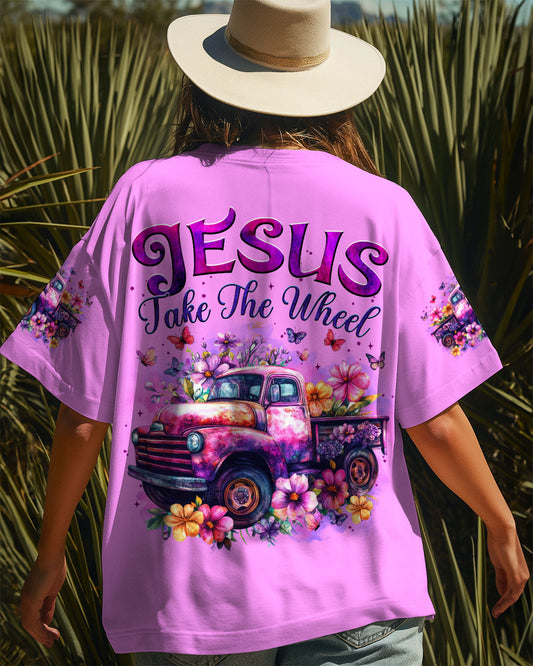 Jesus Take The Wheel Women's All Over Print Shirt - Tytm0905252