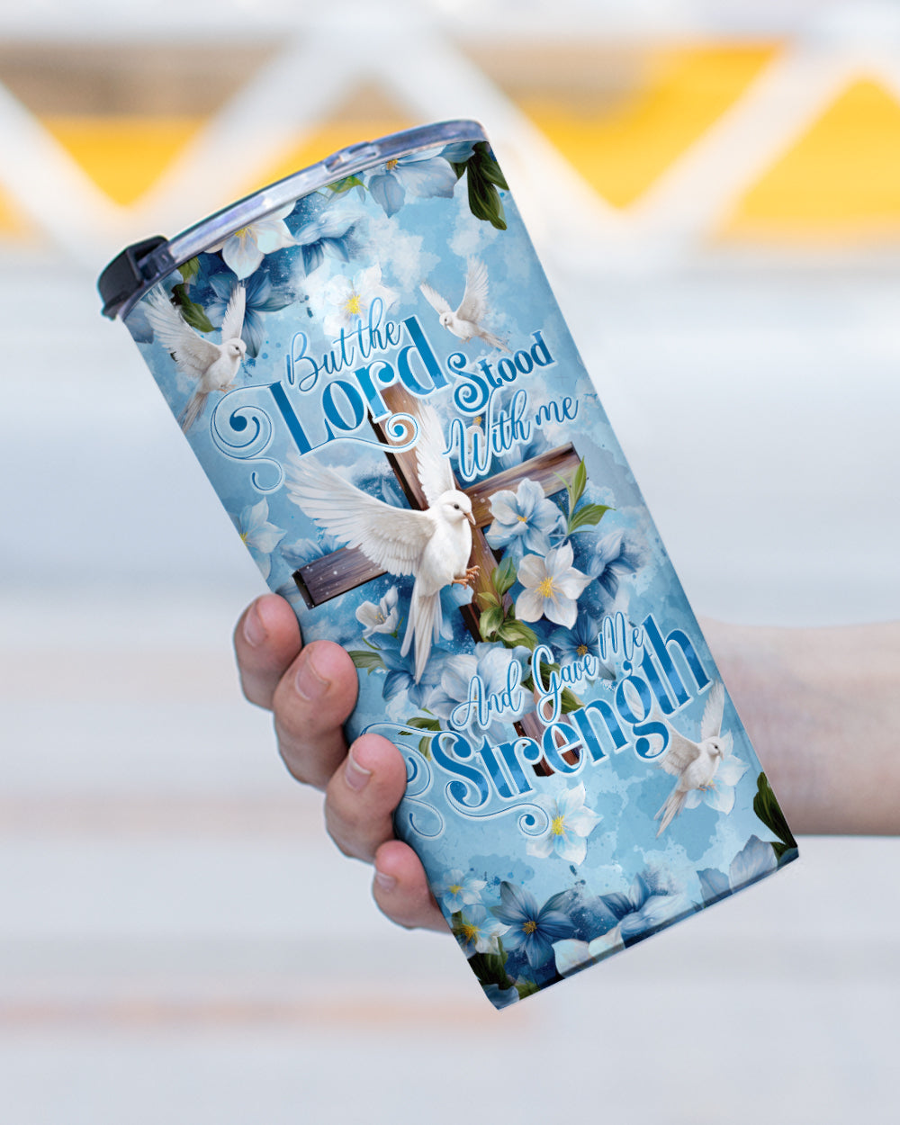 Lord Stood With Me Tumbler - Tytd2808235
