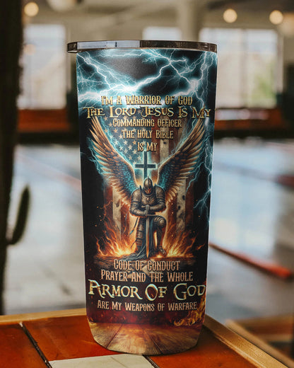 I'm A Warrior Of God Tumbler - Tytd041123