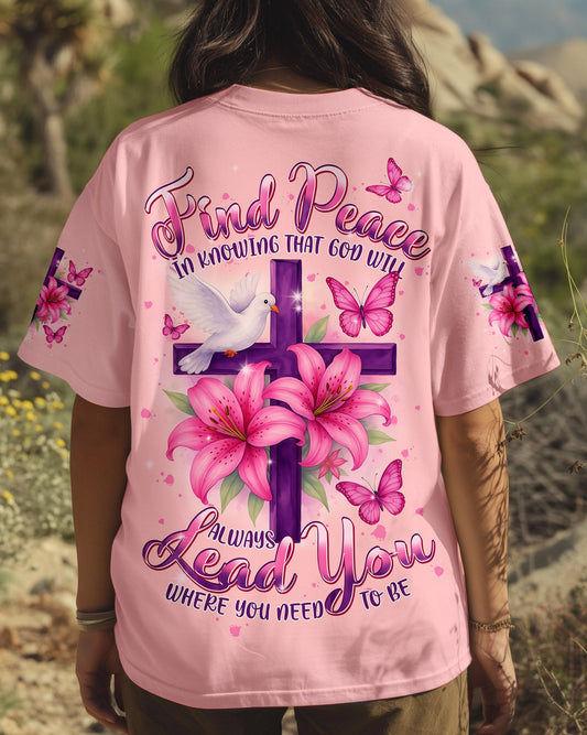 God Will Always Lead You Women's All Over Print Shirt - Typq0506242