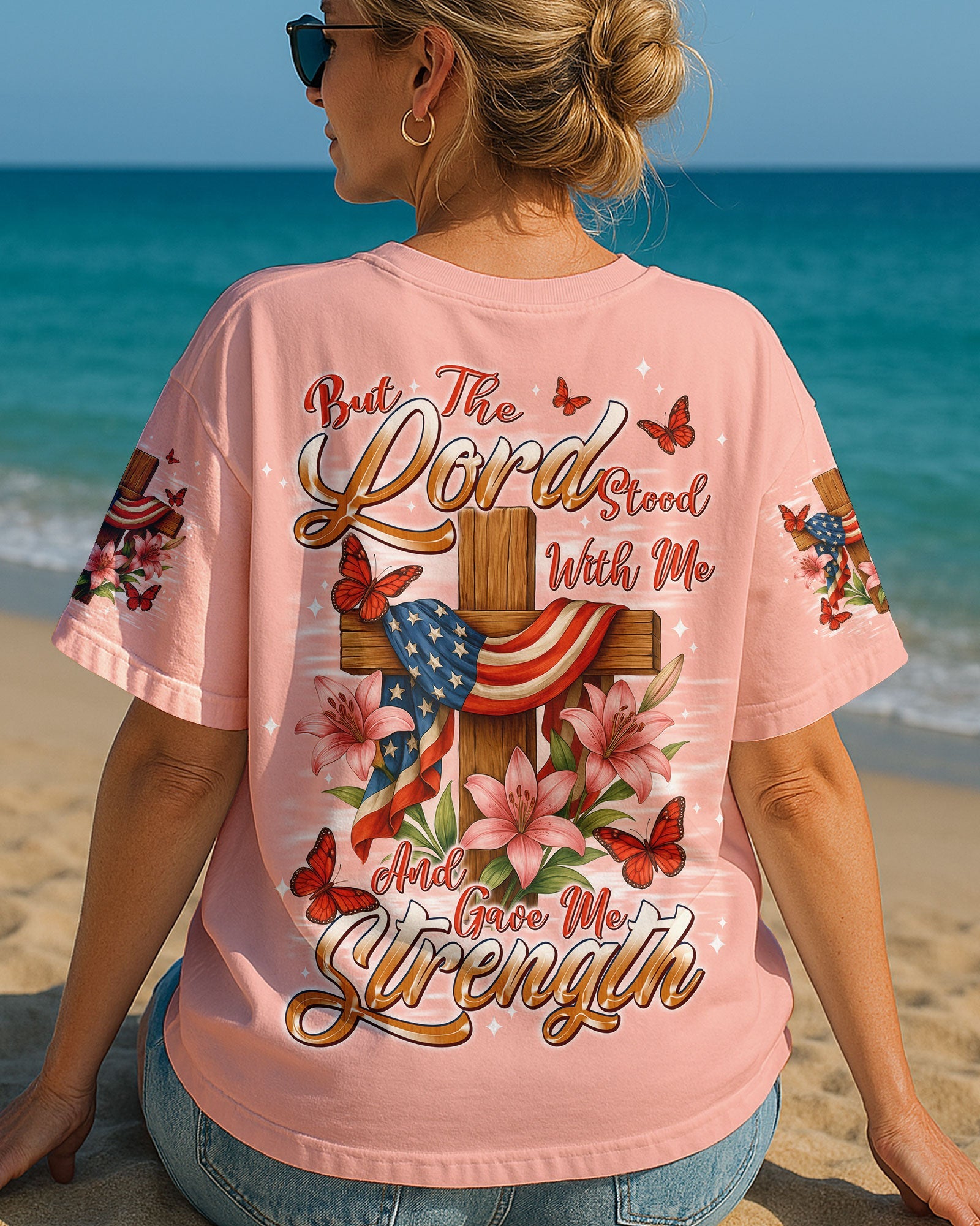 Lord Stood With Me Women's All Over Print Shirt - Typq0906253