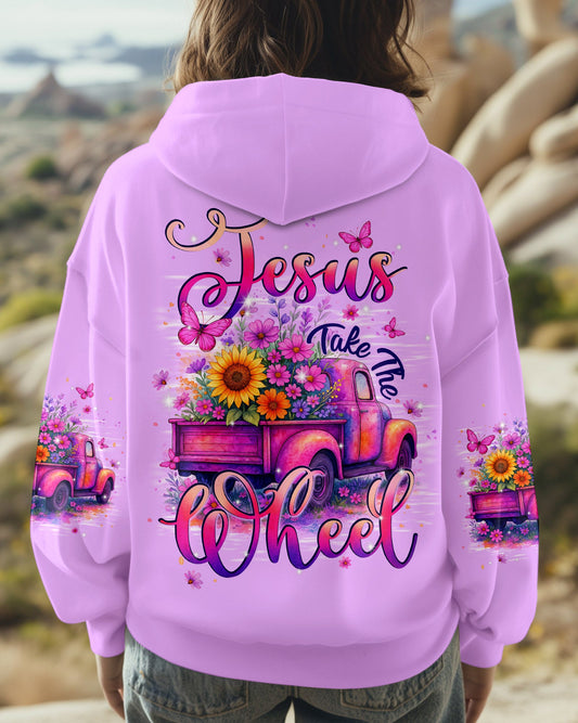 Jesus Take The Wheel Women's All Over Print Shirt - Typq1806253