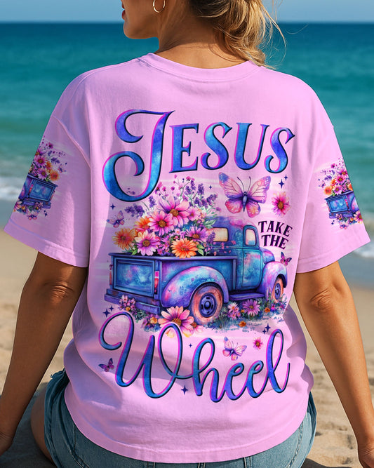 Jesus Take The Wheel Women's All Over Print Shirt - Tytm1706252