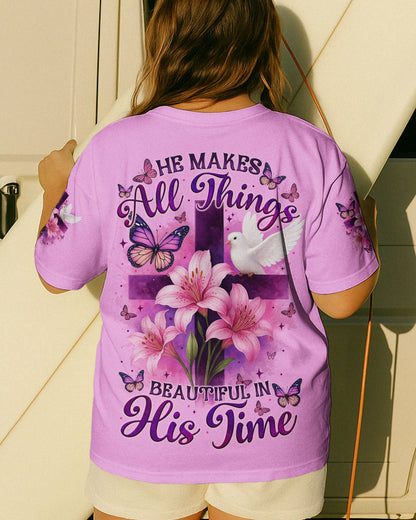 He Makes All Things Beautiful In His Time Women's All Over Print Shirt - Tytm2804254