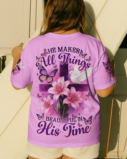 He Makes All Things Beautiful In His Time Women's All Over Print Shirt - Tytm2804254