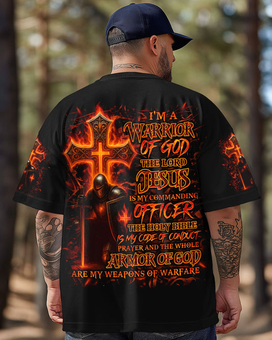 I'm A Warrior Of God Men's All Over Print Shirt  - Tlno1406253