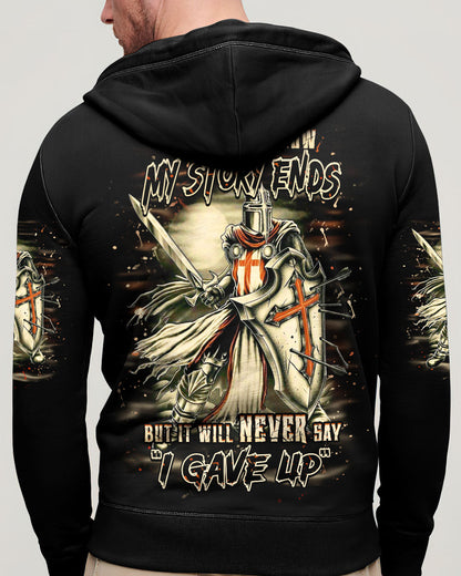 I Don't Know How My Story Ends Men's All Over Print Shirt - Yhhn2803253