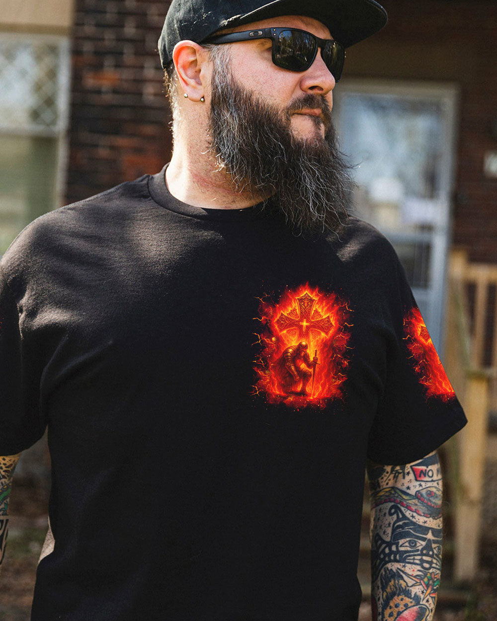 I'm A Warrior Of God Men's All Over Print Shirt  - Tlnz0606253