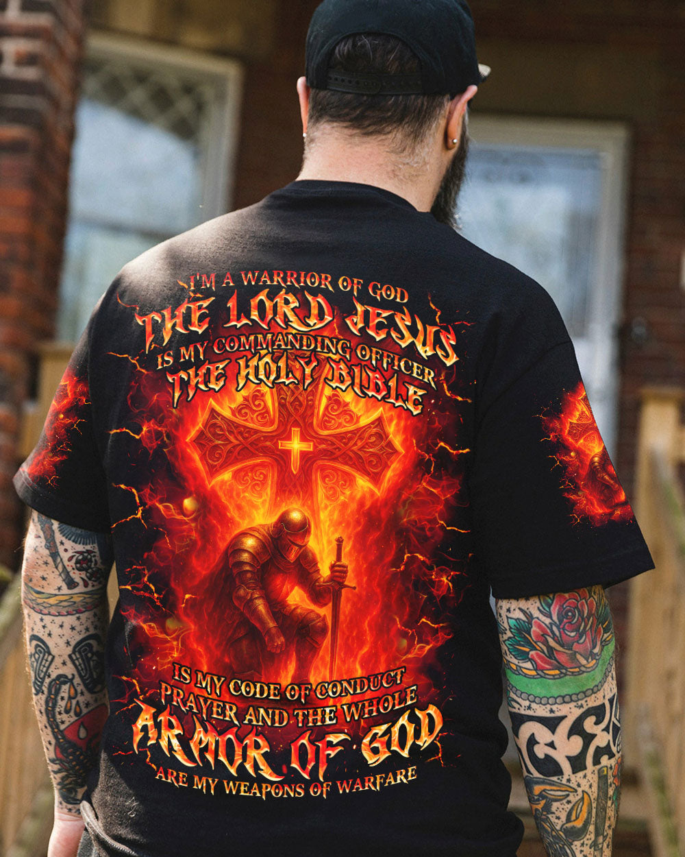 I'm A Warrior Of God Men's All Over Print Shirt  - Tlnz0606253