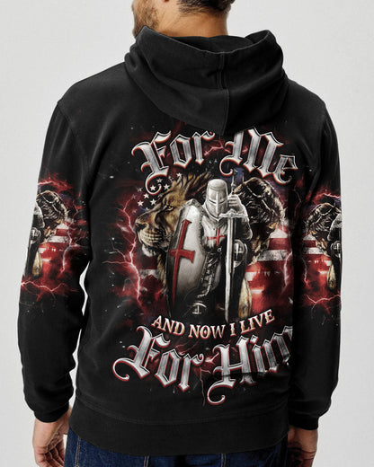 He Died For Me Lion Warrior Men's All Over Print Shirt - Tlno1203251