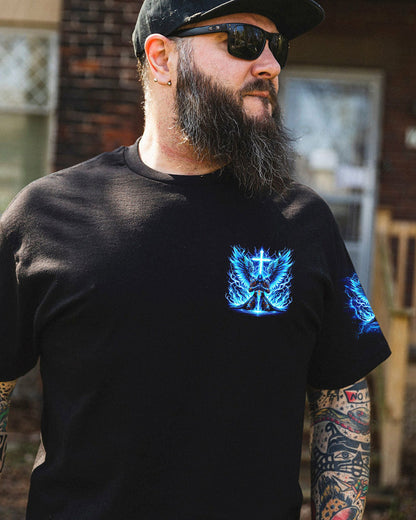Forgiven Warrior Wings Men's All Over Print Shirt  - Tlno1403253