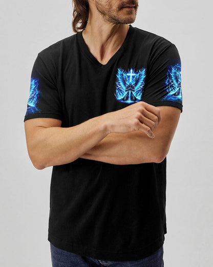 Forgiven Warrior Wings Men's All Over Print Shirt  - Tlno1403253